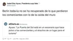 Ayuso, ten un poco de dignidad