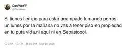 La vida te da dos opciones: piso propio o lunes sin resaca, elige sabiamente