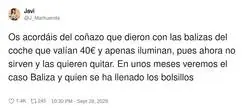 La trama de las balizas