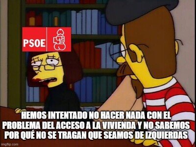 Tu alquiler pasa de 1000e/mes a 950, pero pobrecito el propietario, que se embolsa el 100% del IBI