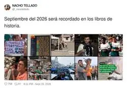 Septiembre del 2026 ha sido una locura
