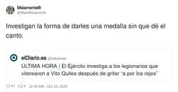 El Ej&eacute;rcito investiga a los legionarios del &laquo;a por los rojos&raquo;: ahora buscan la forma de darles una medalla sin que se note demasiado