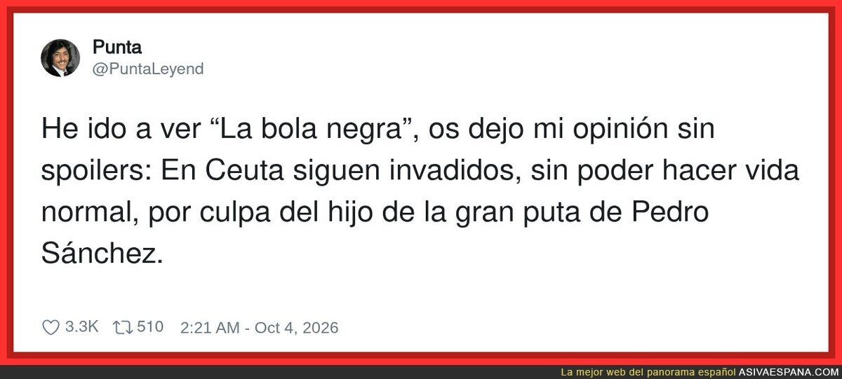 La opini&oacute;n sobre la Bola negra
