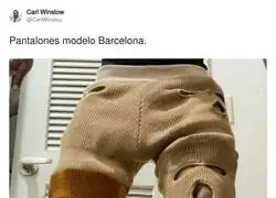 Pantalones modelo Barcelona.