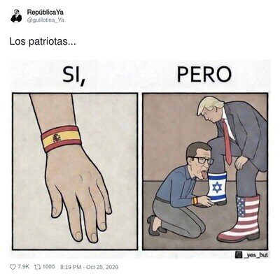 Los patriotas...