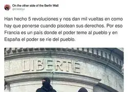 Cinco revoluciones despu&eacute;s, los franceses nos siguen dando mil vueltas en eso de no dejarse pisar