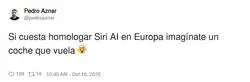 Si en Europa tardan a&ntilde;os en homologar Siri, imag&iacute;nate el papeleo para un coche que vuela