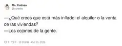 &iquest;Qu&eacute; est&aacute; m&aacute;s inflado en Espa&ntilde;a, el alquiler o la compraventa? Spoiler: los cojones del inquilino