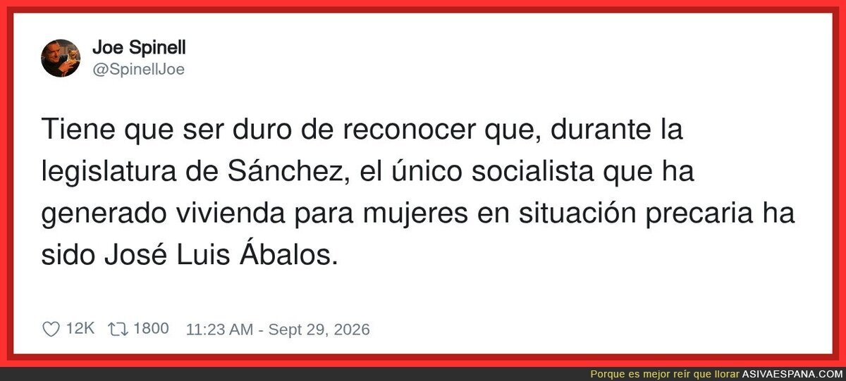 Si es que &Aacute;balos es un grande, claro que s&iacute;
