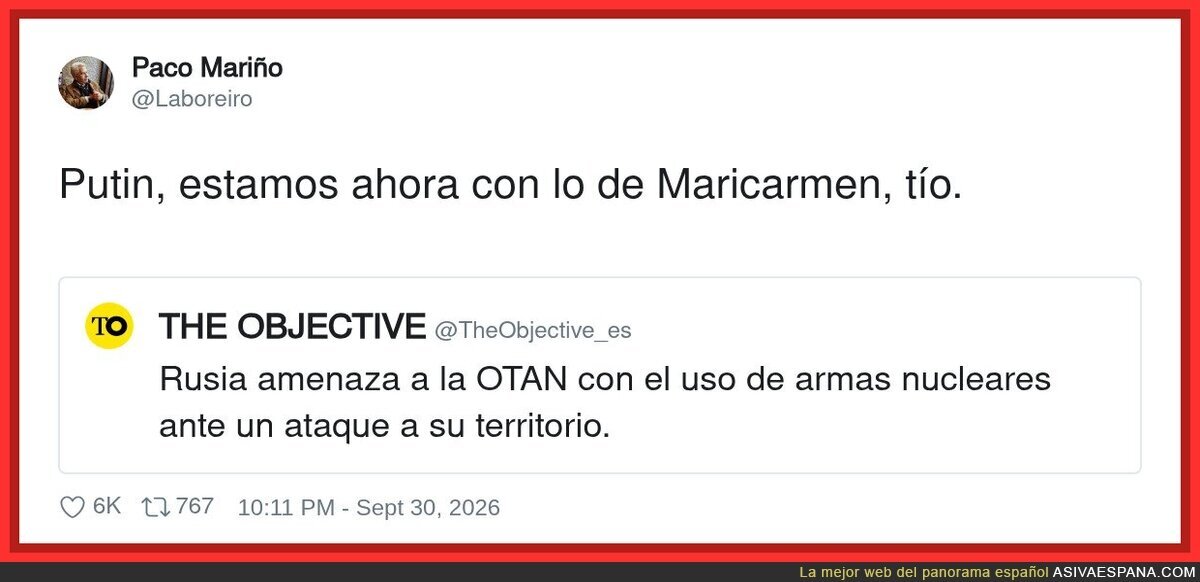 Rusia, no me toques la moral ahora