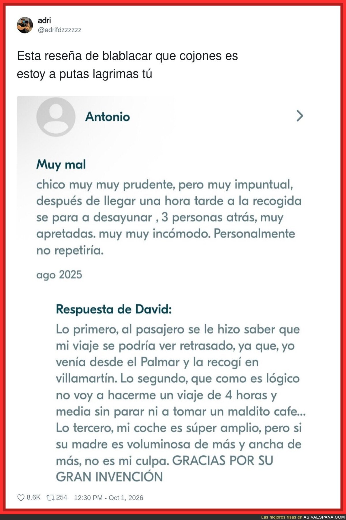 Cuando alguien se queja y t&uacute; ya tienes la disertaci&oacute;n doctoral preparada