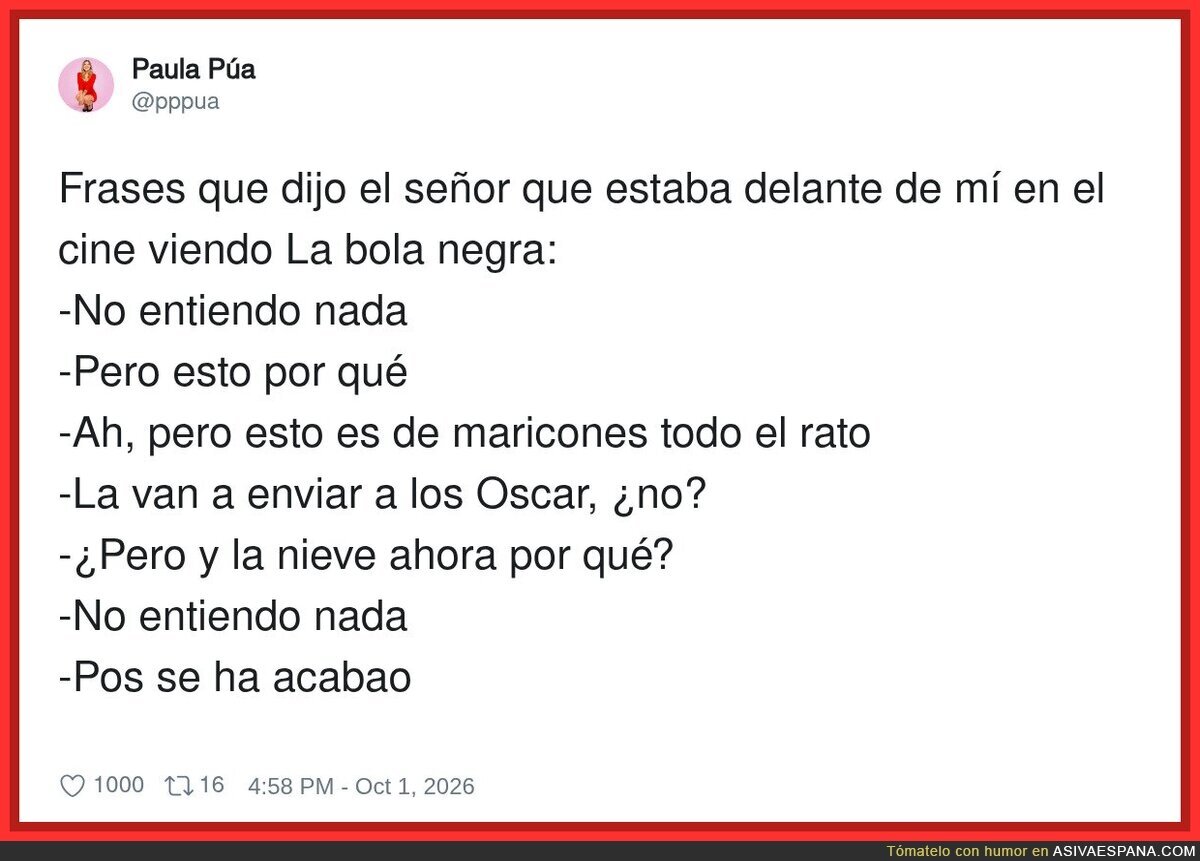 Solo por eso ya vali&oacute; la pena pagar entrada