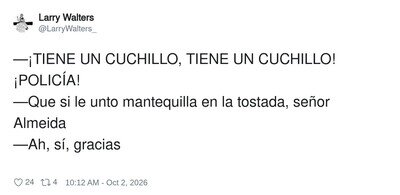 Almeida está conspiranoico