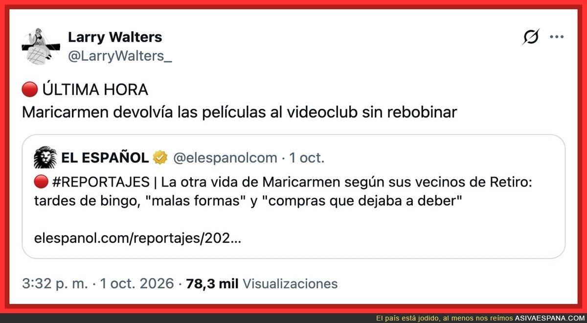 Tiene libros de la biblioteca municipal en casa desde hace 30 a&ntilde;os