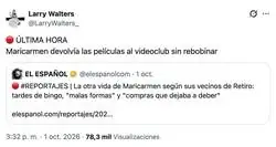 Tiene libros de la biblioteca municipal en casa desde hace 30 a&ntilde;os
