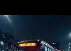 El sistema de buses de Barcelona funciona en pleno temporal