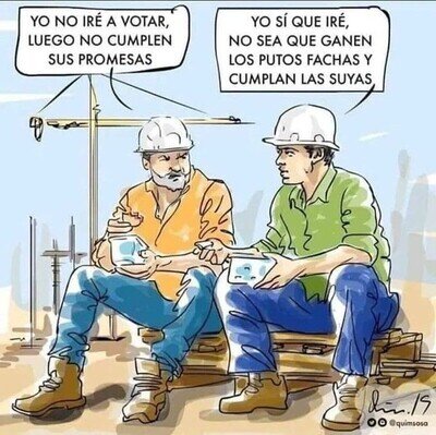 La diferencia entre no votar y votar esperanzado