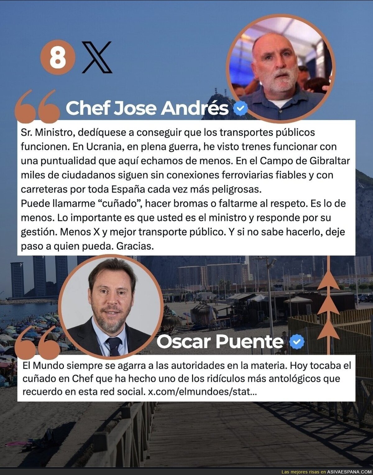 El Orangut&aacute;n de Oscar Puente vuelve a hacer el rid&iacute;culo en X en vez de trabajar. Da igual cuando leas esto