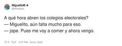 La ansiedad para votar