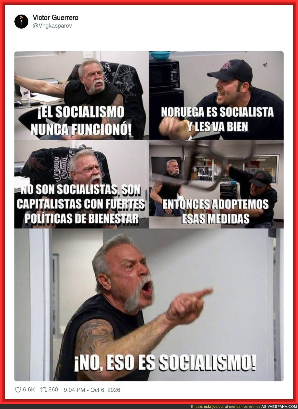 El socialismo nunca funciona, pero cuando funciona es capitalismo con derecho a voto