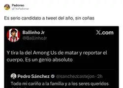 Matar y reportar el cuerpo: la estrategia Among Us llega a la Moncloa