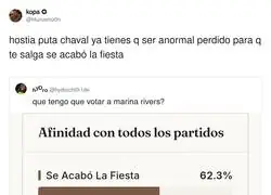 Haces el test de afinidad pol&iacute;tica y te sale el partido de un influencer: as&iacute; va Espa&ntilde;a