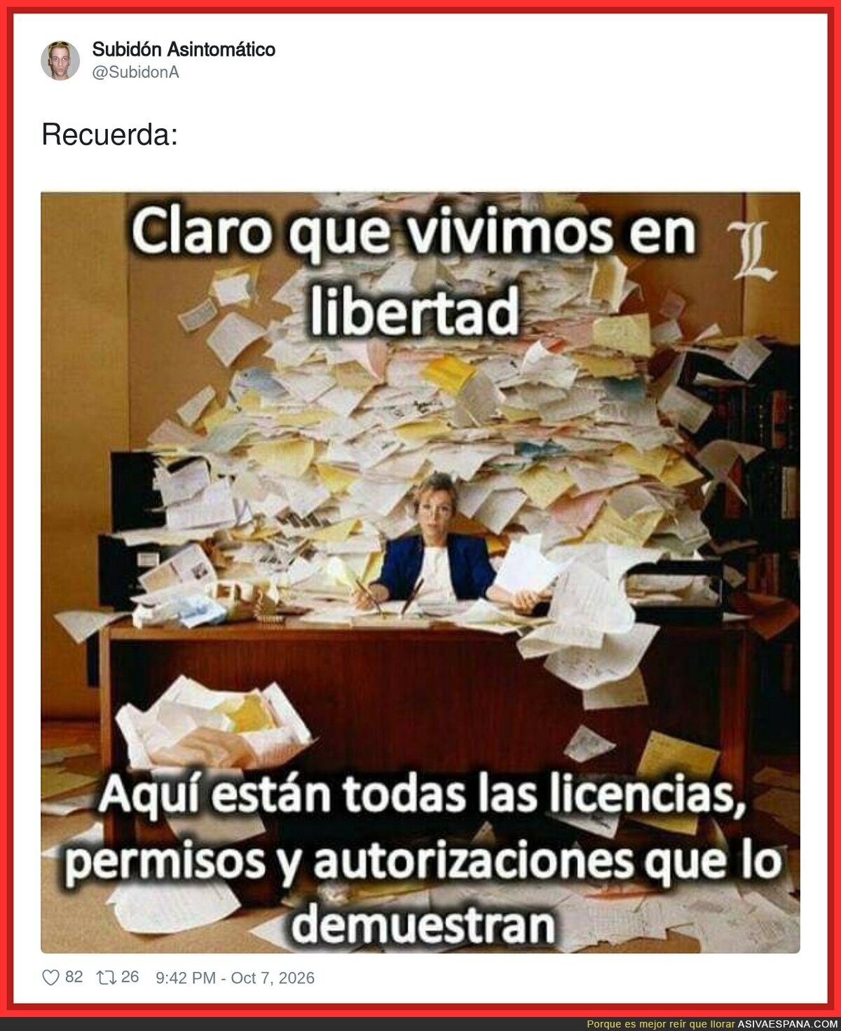 Libertad a la madrileña: puedes hacer lo que quieras en cuanto te sellen los 47 formularios