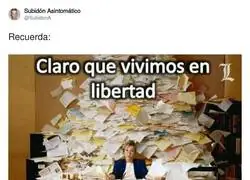 Libertad a la madrile&ntilde;a: puedes hacer lo que quieras en cuanto te sellen los 47 formularios