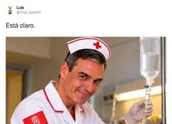 S&aacute;nchez enfermero: el &uacute;nico sanitario que solo entra en planta cuando hay c&aacute;maras