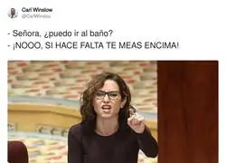 Ayuso parece la t&iacute;pica profe