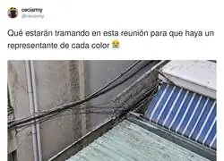 Primera foto de la Conferencia de Presidentes auton&oacute;micos: uno de cada color y ninguno se f&iacute;a del de al lado