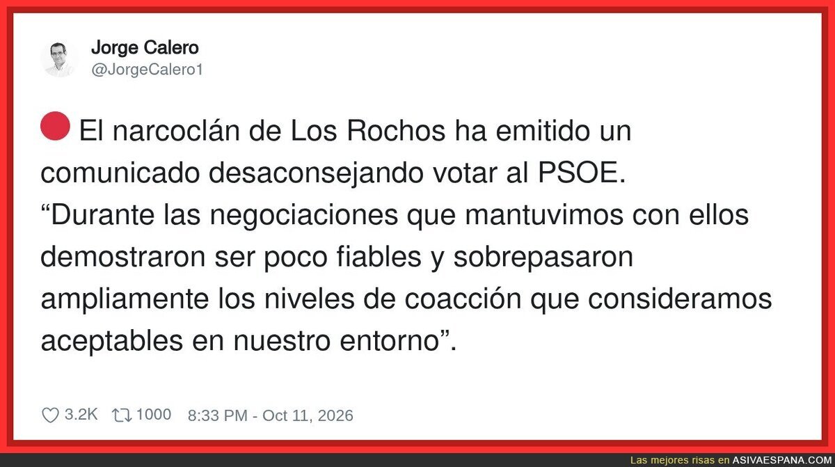 Hasta el narcoclán de Los Rochos rompe con el PSOE: "No cumplen ni nuestros mínimos éticos"