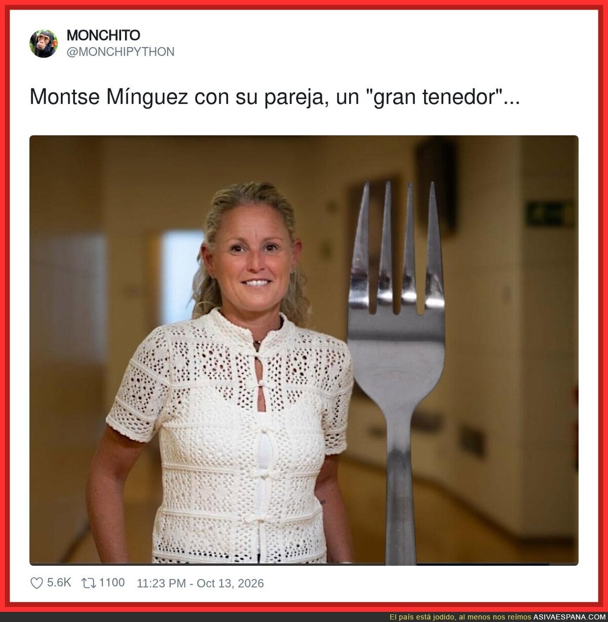Montse M&iacute;nguez y su pareja, un &laquo;gran tenedor&raquo;: en el PSOE los fondos buitre se combaten desde dentro de casa