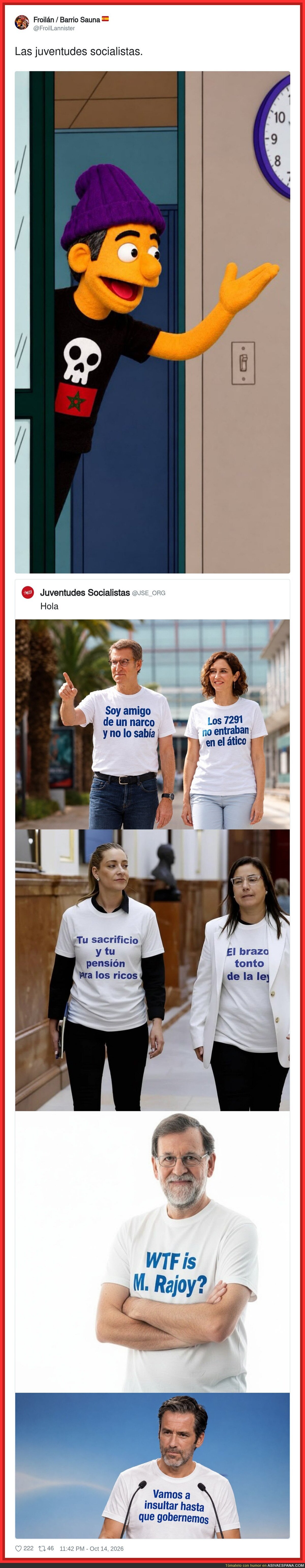 Las juventudes socialistas y sus memes