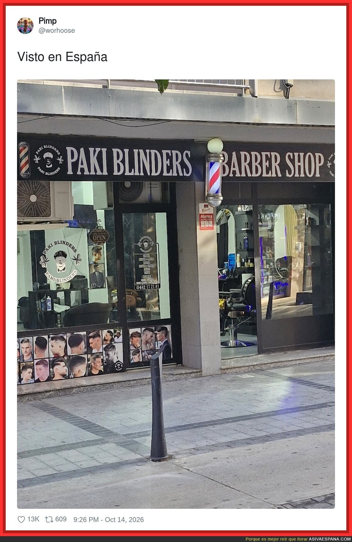 La barber&iacute;a que te deja ciego de lo bien que te corta