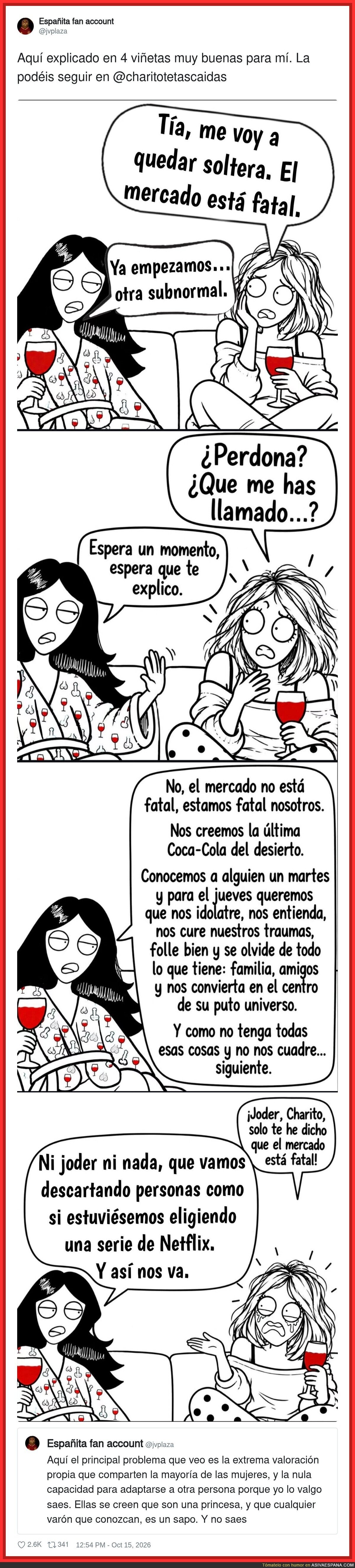 Cuando tu amiga empieza a explicar por qu&eacute; no va al gimnasio y termina con una teor&iacute;a conspirativa sobre Coca-Cola
