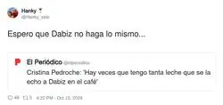 Espero que Dabiz no haga lo mismo...