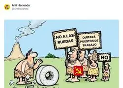 &laquo;No a las ruedas, quitar&aacute;n puestos de trabajo&raquo;: el argumentario sindical espa&ntilde;ol lleva sin actualizarse desde la prehistoria