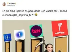 Alba Carrillo, la Parca de la televisi&oacute;n: cadena que pisa, cadena que cierra. La S&eacute;ptima, ve rezando lo que sepas