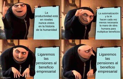 Para los que dicen que el sistema de pensiones es insostenible, qu&eacute; tal si lo complementamos con el beneficio empresarial