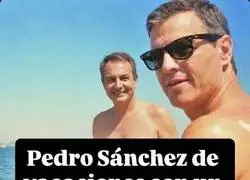 La foto del barco cambia de tripulaci&oacute;n y ahora el bronceado es socialista