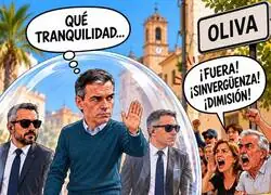 S&aacute;nchez visita Oliva con burbuja antiabucheos incluida en el kit de emergencias