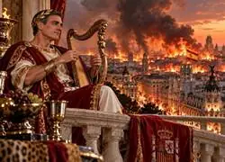 Europa arde y S&aacute;nchez afina la lira: el Ner&oacute;n de Moncloa sigue de concierto