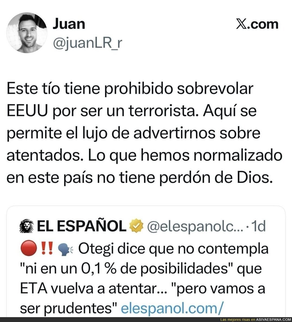 Otegui avisa de que ETA &laquo;no va a volver&raquo;, pero que mejor ser prudentes: el aviso m&aacute;s tranquilizador de la historia