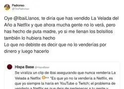Ibai vende La Velada a Netflix despu&eacute;s de jurar que nunca lo har&iacute;a: el principio que m&aacute;s r&aacute;pido se ha vendido del a&ntilde;o