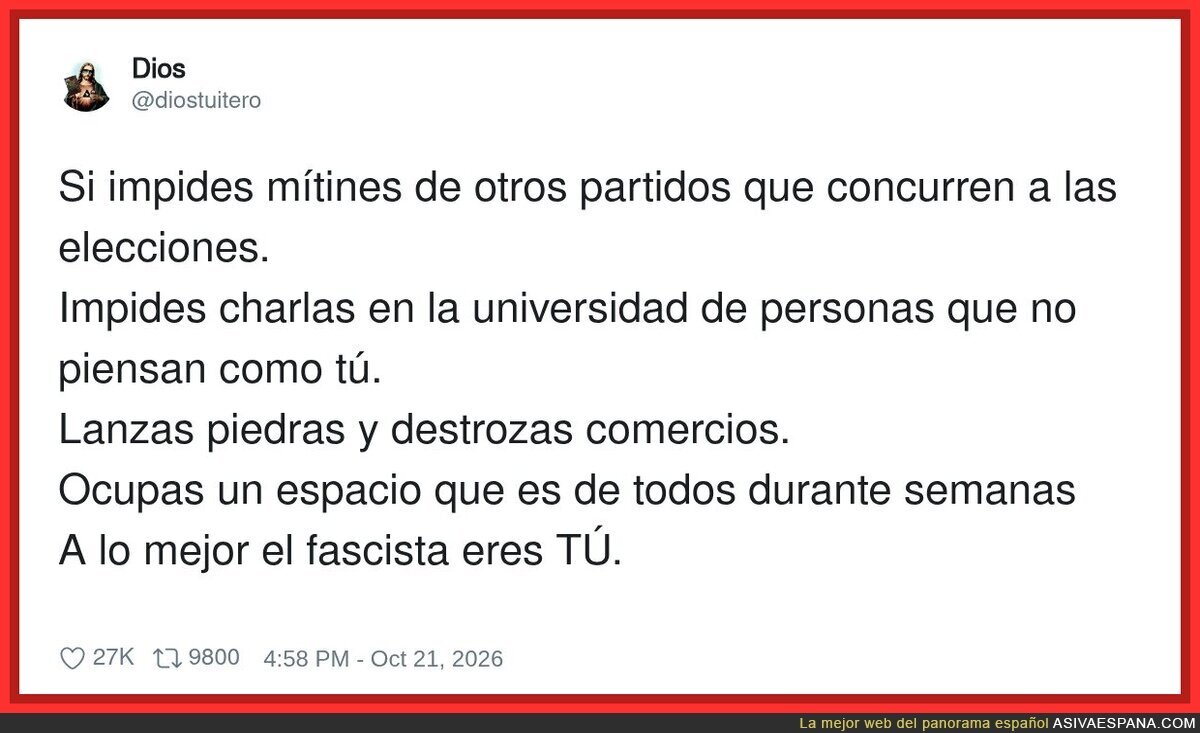 Manual expr&eacute;s para encontrar al fascista: a veces basta con mirarse en el espejo