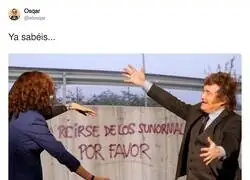 El abrazo de Ayuso y Milei encuentra por fin la pared que le corresponde