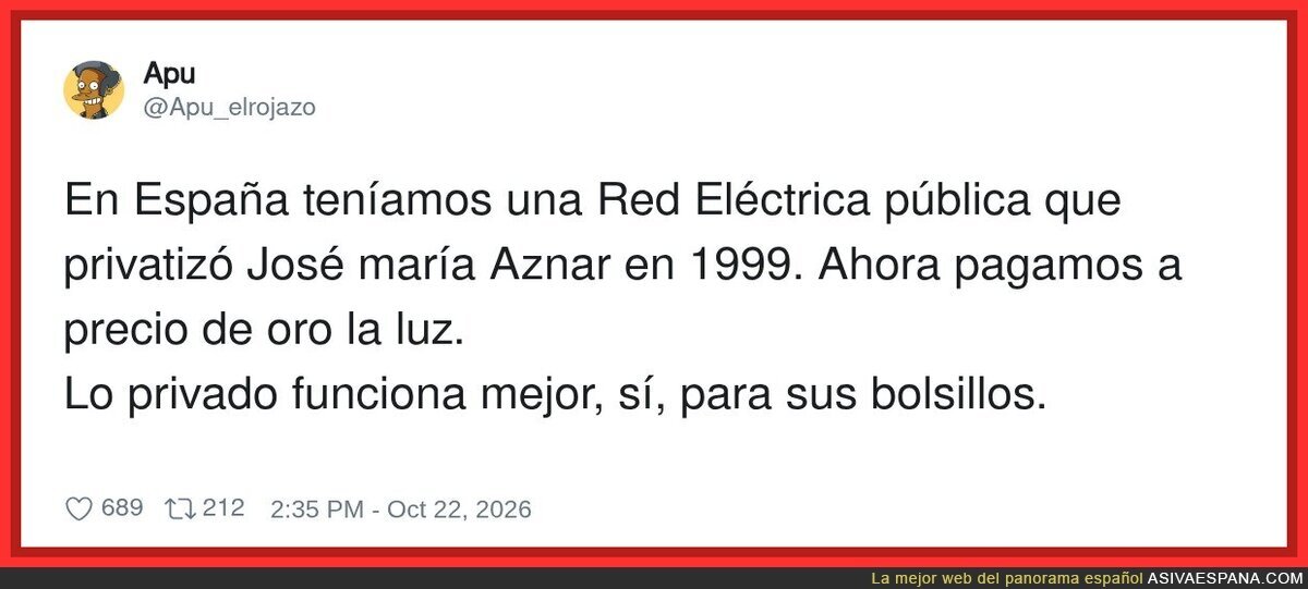 Red El&eacute;ctrica privatizada: la luz sigue llegando, pero ahora a precio de joyer&iacute;a