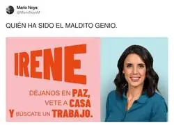 Irene Montero estrena cartel y por fin dice lo que piensan hasta sus votantes