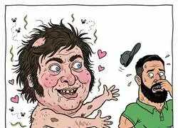 Milei aterriza en Espa&ntilde;a y Abascal descubre que hay amores que conviene esconder